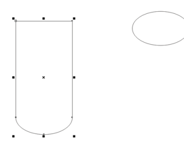 CorelDraw X4怎样绘制圆柱体