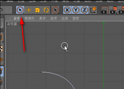 C4D绘制一条贝塞尔曲线