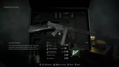 《生化危机4：重制版》MOD|黑色汤姆逊冲锋枪|下载