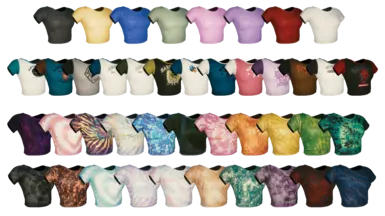 《赛博朋克2077》MOD|BBY露脐上衣|下载