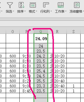 wps表格数值设置按条件自动变色的详细步骤