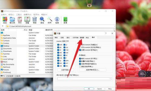 WinRAR如何设置查看器类型