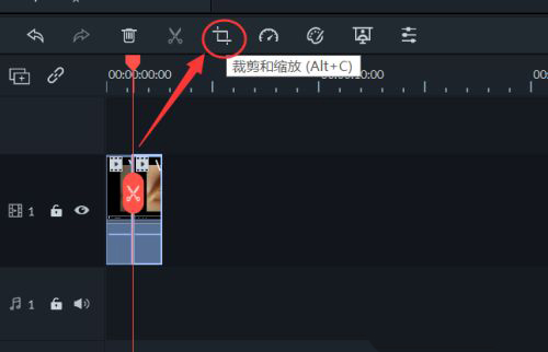 万兴喵影怎么制作瞳孔转场效果