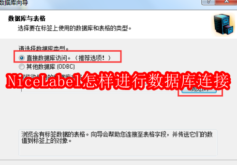 NiceLabel怎样进行数据库连接
