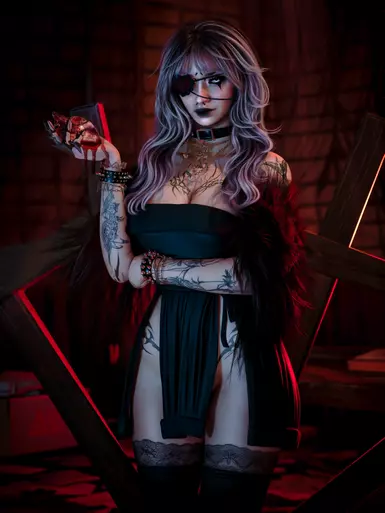 《赛博朋克2077》小精灵连衣裙MOD