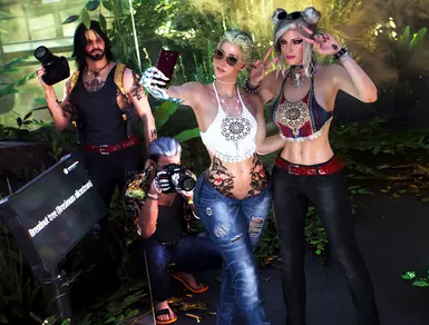 《赛博朋克2077》伍德斯托克服装MOD