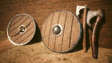 《赛博朋克2077》MOD|维京盾牌|下载