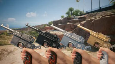 《赛博朋克2077》毛瑟手枪外观MOD