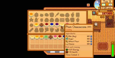 《星露谷物语》星露芝士蛋糕MOD