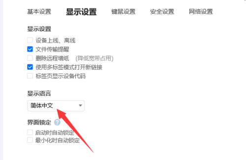 todesk怎么设置简体中文