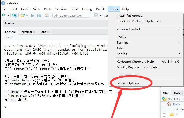 RStudio默认工作目录如何设置