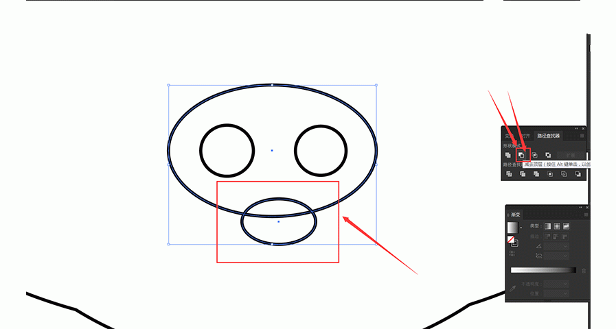 AI绘制可爱的卡通小猪插画