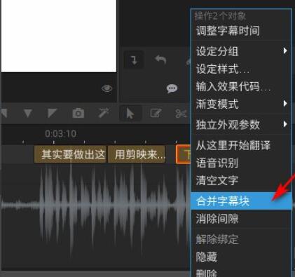 arctime怎么分割字幕