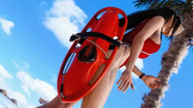 《最终幻想7：重生》MOD|海滩救生员服装|下载