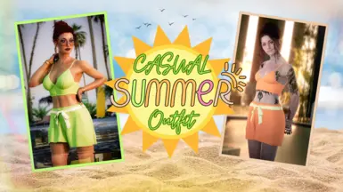 《赛博朋克2077》MOD|夏季休闲服装|下载