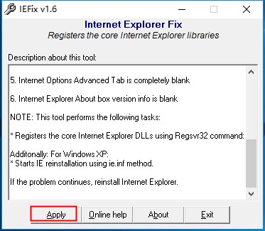 IE修复工具v1.6