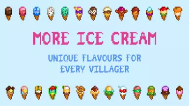 《星露谷物语》MOD|更多独特口味冰淇淋|下载