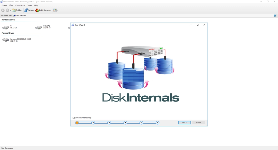 DiskInternals VMFS Recoveryv2.1