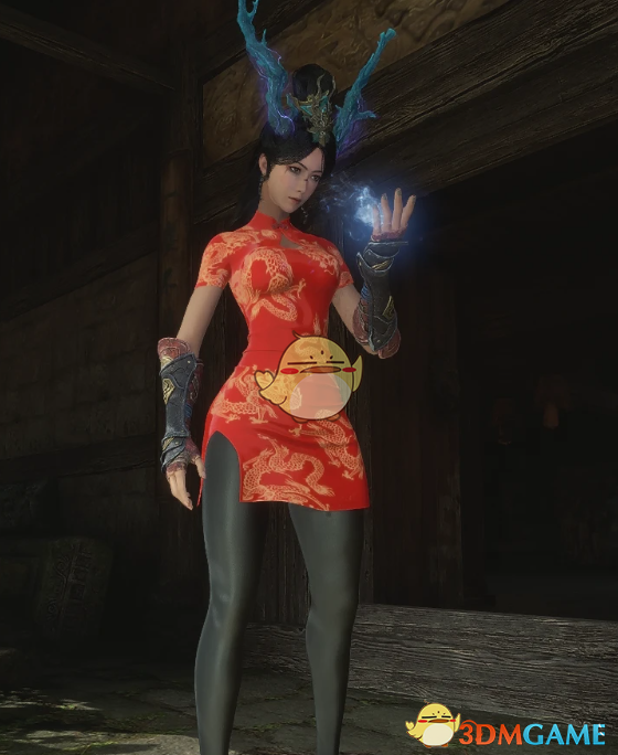 《明末:渊虚之羽》无常的国风旗袍MOD