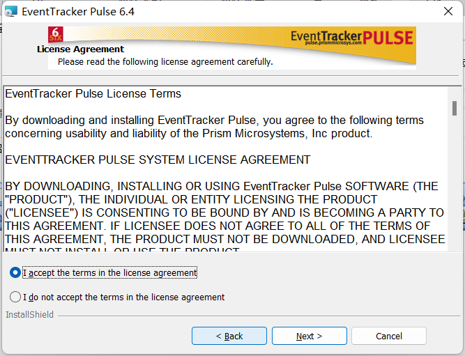 EventTracker PULSEv6.4