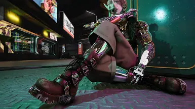 《赛博朋克2077》阿拉雅摇杆靴MOD