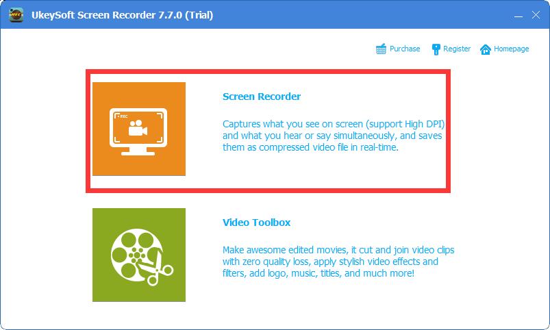 UkeySoft Screen Recorderv7.7.0