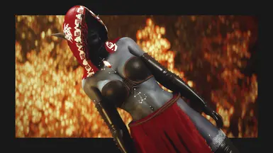 《上古卷轴5:天际重制版》沙漠女巫服装外观MOD