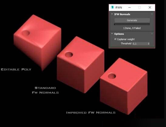 Improved Face Weighted Normalsv1.2