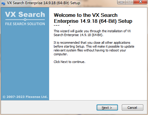 VX Search Enterprisev15.1.12