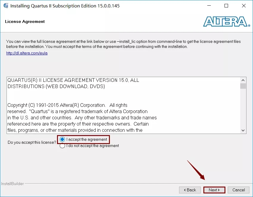 QuartusIIv15.0