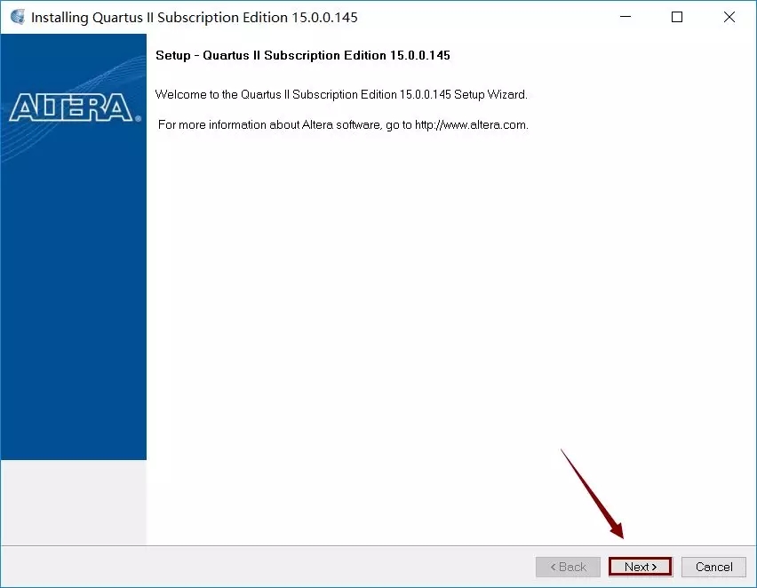 QuartusIIv15.0