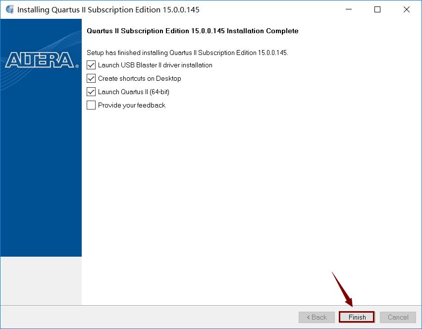 QuartusIIv15.0