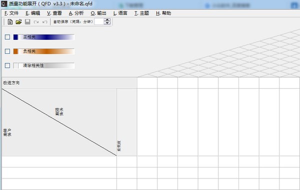 QFD质量功能展开v3.3