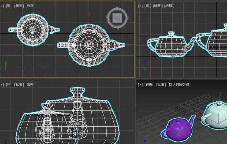 3dmax如何缩放物体