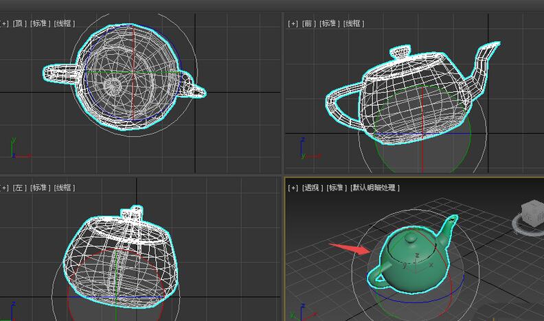 3dmax如何缩放物体