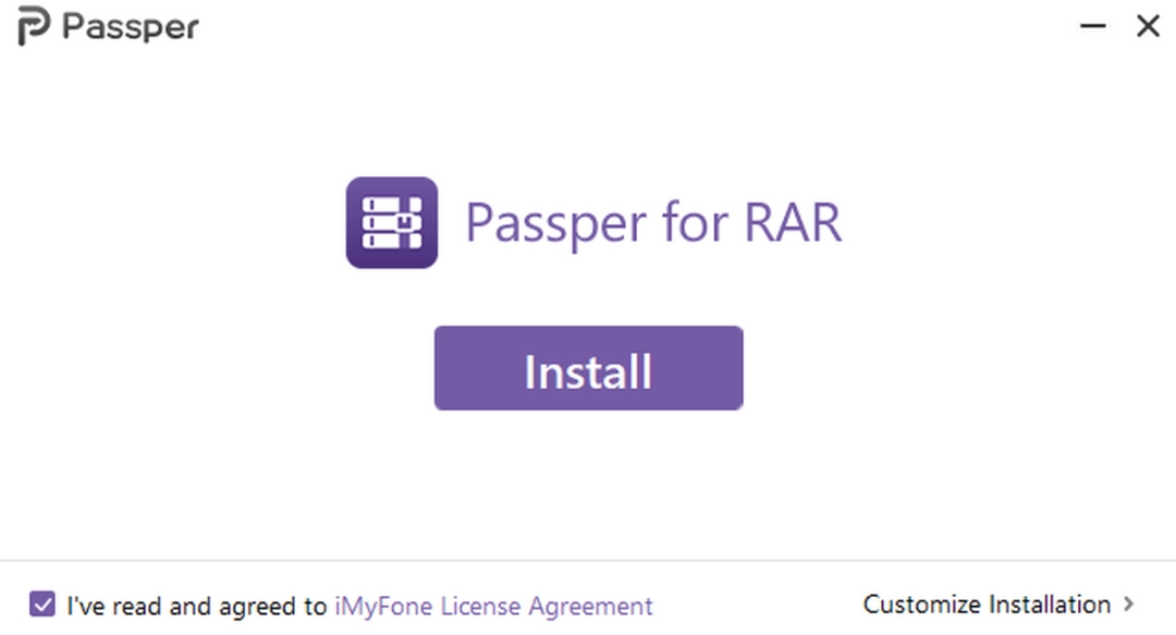 Passper for RARv3.7.0.1