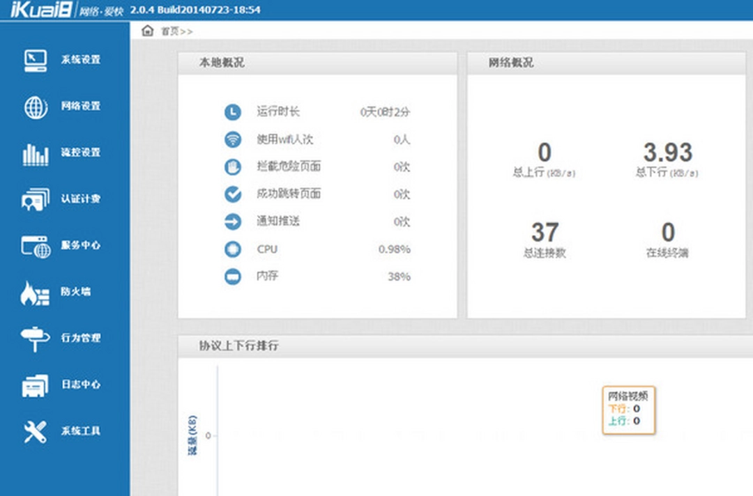 爱快流控软路由v3.7.3