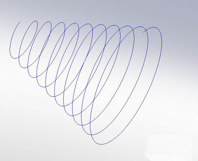 solidworks如何画螺旋线