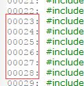 source insight如何显示行数