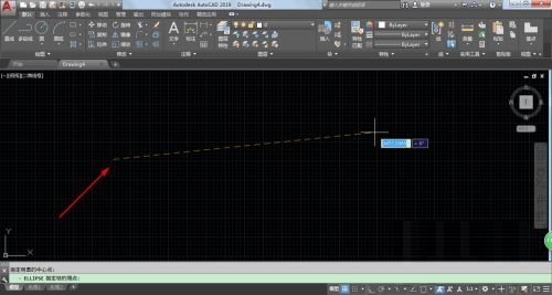 AutoCAD2019怎么绘制椭圆形