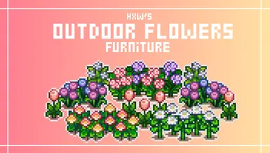 《星露谷物语》MOD|户外花卉家具外观|下载