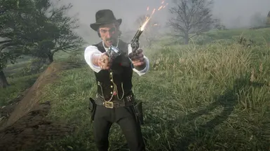 《荒野大镖客2》MOD|荷兰人更喜欢双持|下载