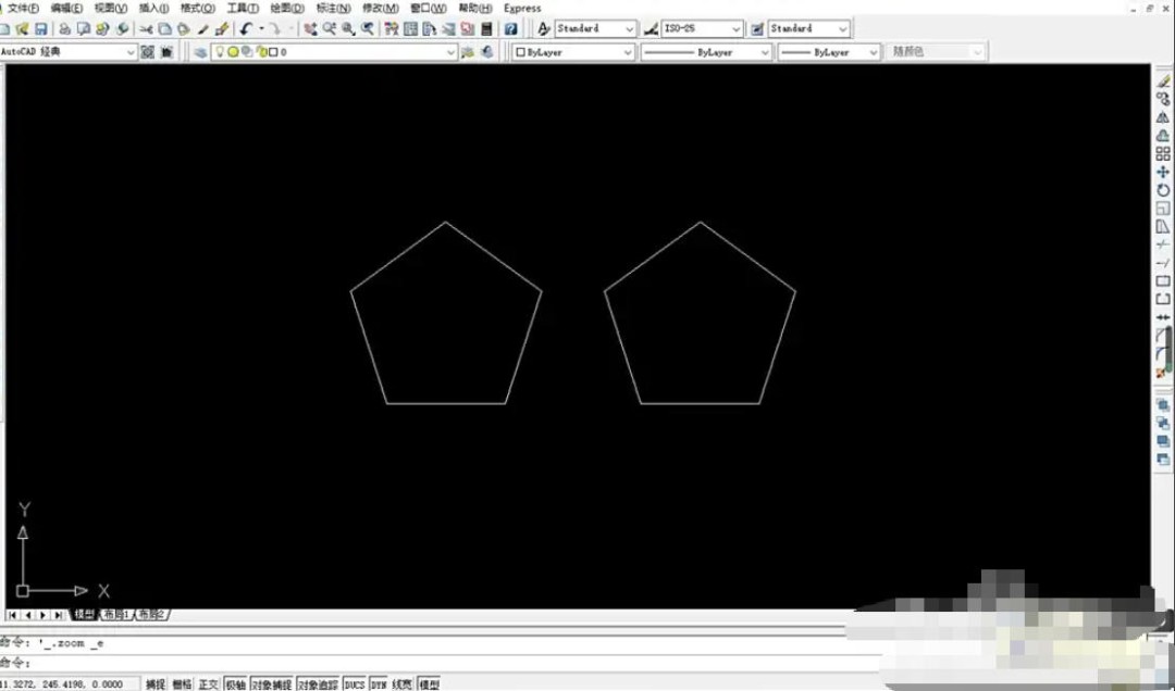 AutoCAD2007怎么使用图形缩放