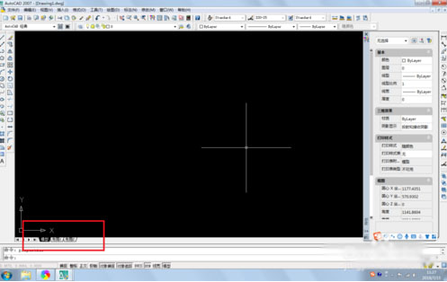 AutoCad2007怎么进行布局
