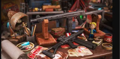 《辐射4》MOD|幽灵冲锋枪|下载