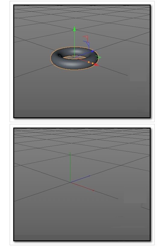 C4D怎样显示视图中隐藏物体
