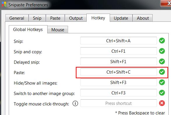 Snipaste怎么更改截图快捷键hotkey