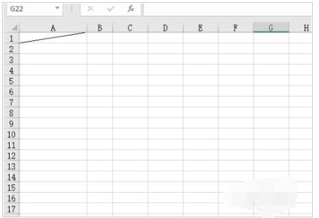 Excel2019单元格内斜线怎么画