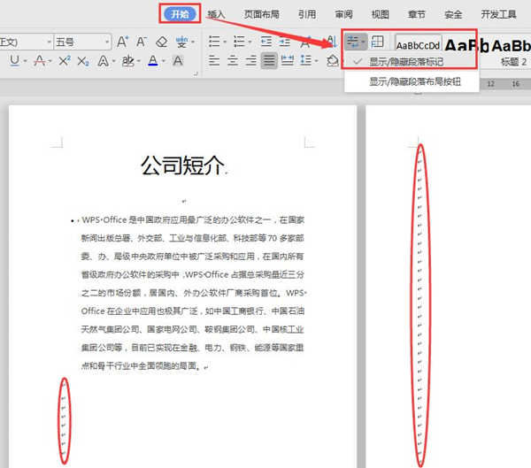 WPS文档如何删除多余的空白页