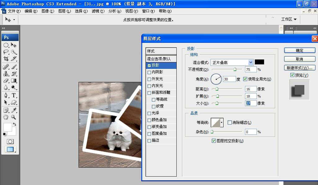 PS怎么使用马赛克滤镜制作艺术照
